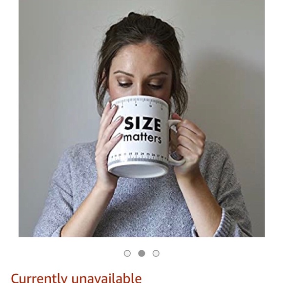 SIZE MATTERS 30 oz MUG - Picture 7 of 7